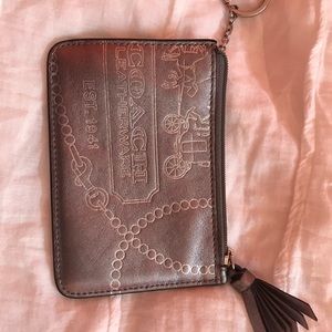 Coach wallet -key card holder- genuine leather